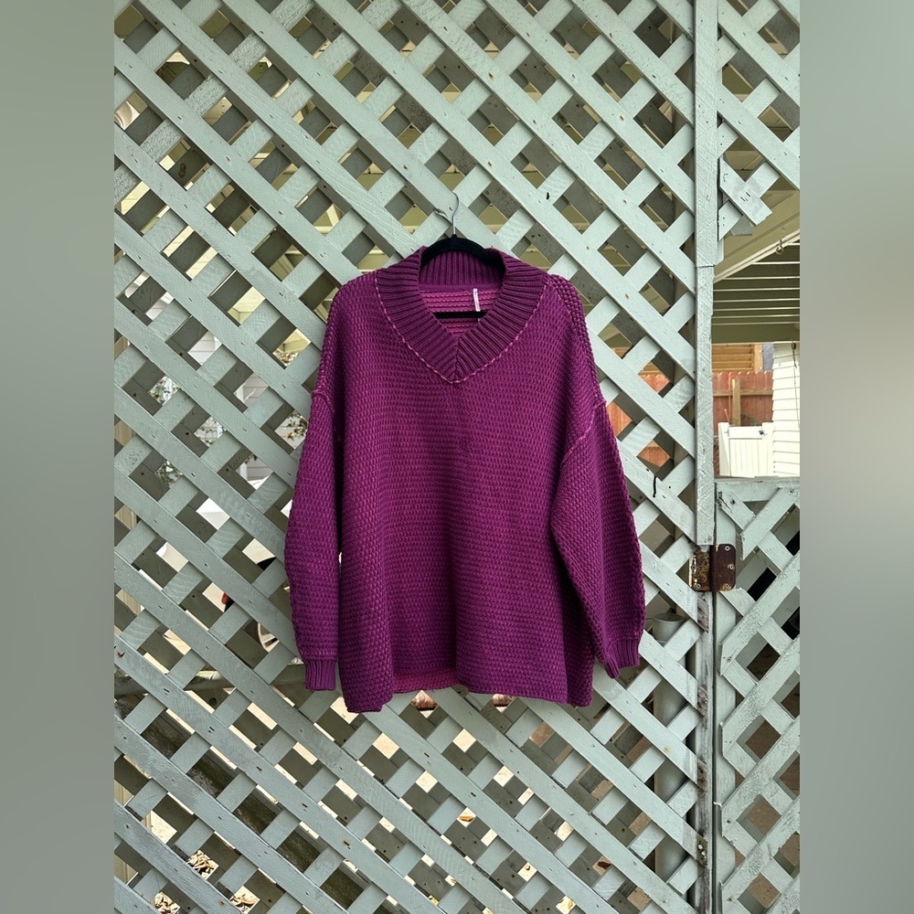 Free people Maisie Oversize Sweater - Picture 2 of 6